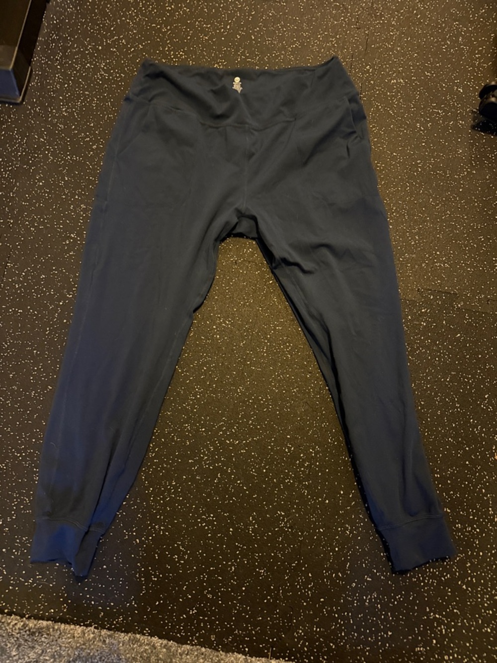 Senita Athletics Navy High-Waist Legging Joggers